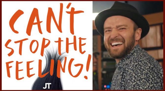 Can’t Stop the feeling – Justin Timberlake