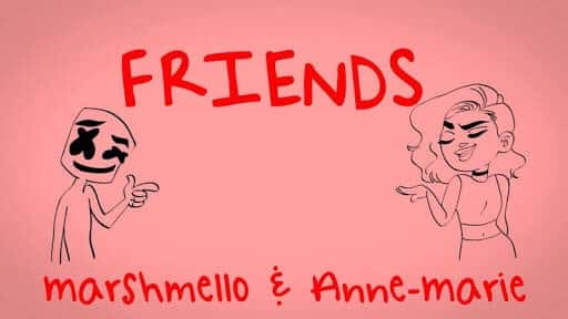 marshmello and anne marie friends